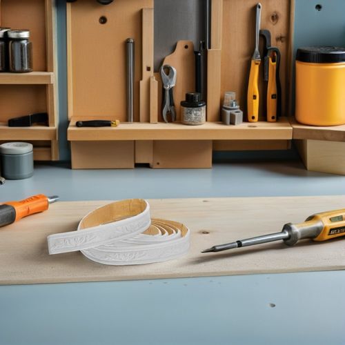 Flexible White PVC Peel and Stick Wall Strip Durable Molding Trim for Walls — image 8