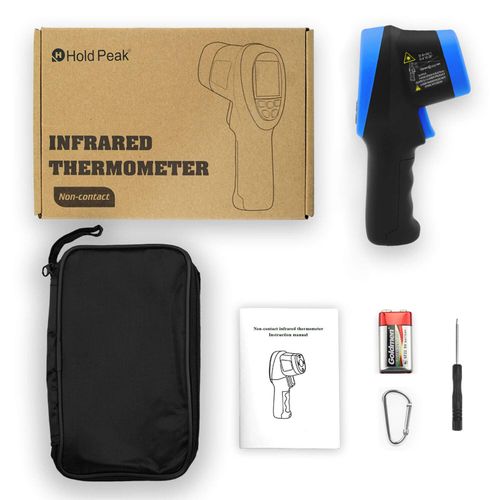 -50~1800℃ Non Contact Pyrometer High Temperature Infrared Thermometer Gun — image 8