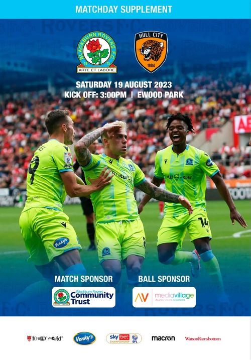 ALL HOME BLACKBURN ROVERS 2023 - 2024 EFL Championship OFFICIAL programmes — image 1