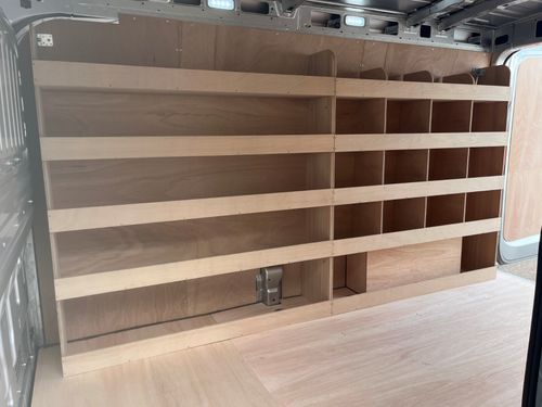 Ford Transit Van Shelving Racking L2 MWB 2014-2026 Mk8 System Case Storage Unit — image 4