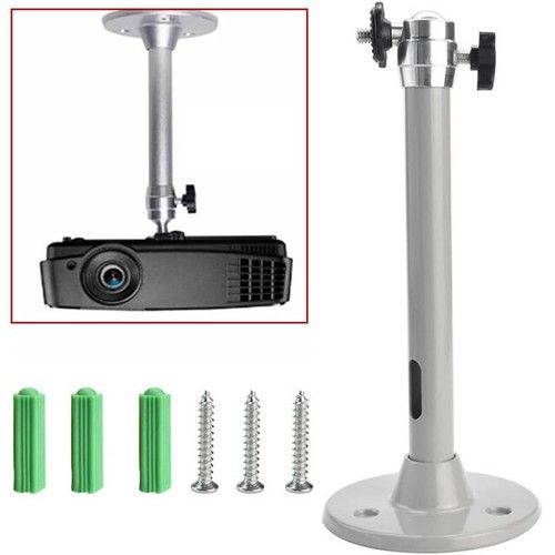 Mini Ceiling Wall Projector Mount Stand Universal Bracket Holder Tilt & Swivel