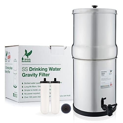 British Berkefeld 12 L Gravity Water System + 2 Ultra Sterasyl Filters | NEW — image 1