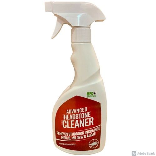Advanced Headstone Cleaner - Gentle Powerful - Gravestone Memorial Stone Statues