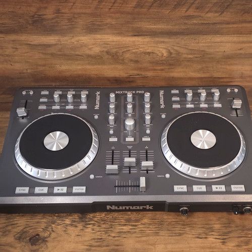 Numark Mixtrack Pro DJ Controller 2-Channel Professional USB Mixer Black Grey
