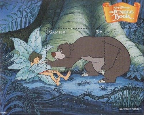 Gambia Block412 (complete issue) unmounted mint / never hinged 1999 Walt-Disney-