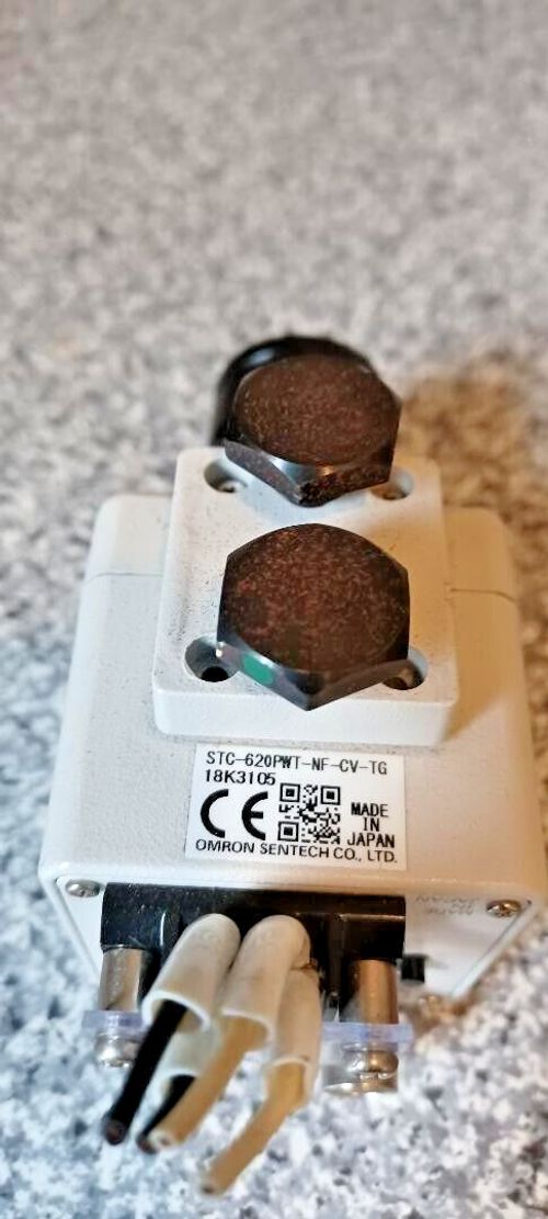Omron Sentech STC-620PWT-NF-CV-TG Analog CCD Color Camera NTSC Industrial Vision — image 4