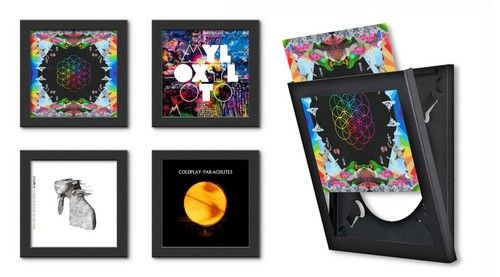 Vinyl FLIP Frame Wall Album Display Frame for LP 12" Record Cover Sleeve Black