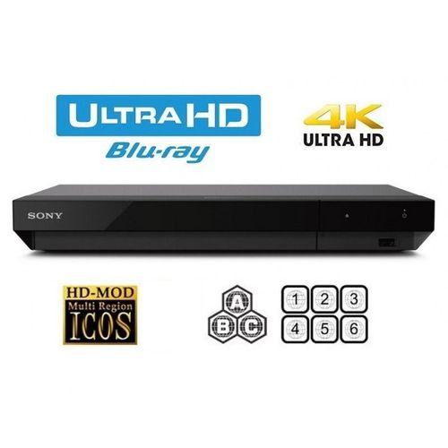 Sony UBP-X700/K 4K UHD Blu-ray Player Multiregion Blu-ray + Multi Region DVD — image 1