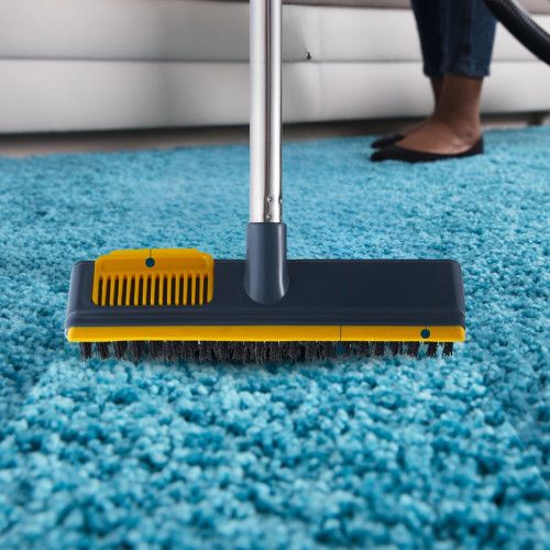 ONESAVE® Floor Scrubbing Brush Long Handle Soft Bristle Cleaning Brushes Mops — image 9