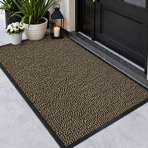 LARGE HEAVY DUTY DOOR MAT NON SLIP RUBBER BACK BARRIER KITCHEN HALLWAY FLOOR RUG — image 2