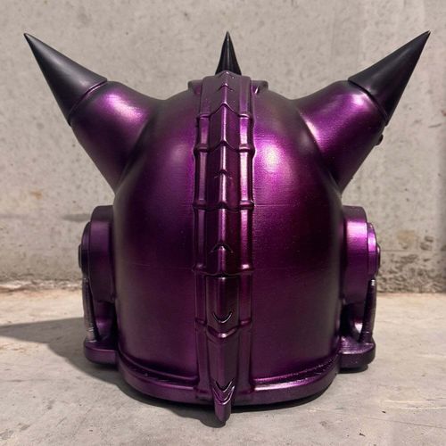 Gengar Sci Fi War Gaming Style Helmet Cosplay Outfit Mask Space Soldier Warrior — image 4