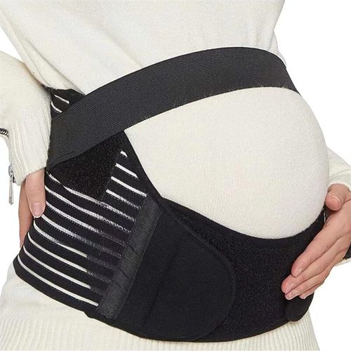 Pregnancy Maternity Belt Lumbar Back Support Waist Band Belly Bump Brace Strap — image 2
