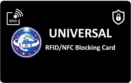 2 x RFID Signal Blocking Card. Credit & Debit Card Blocker Protector - UK Stock — image 2