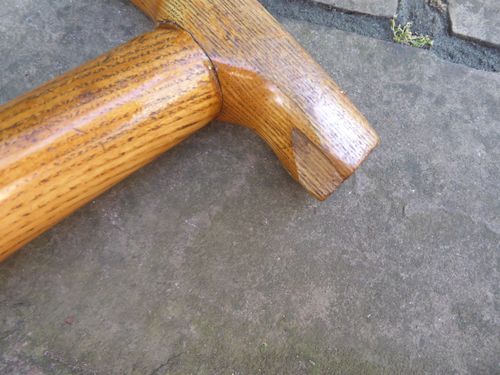 Vintage ELWELL Ladies fork, small Garden Fork Border Garden Digging Old Tool — image 13