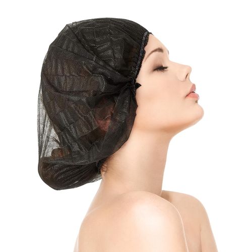100‑1000 Pack Disposable Hair Nets Mob Caps White Black Blue Catering Salon UK — image 4