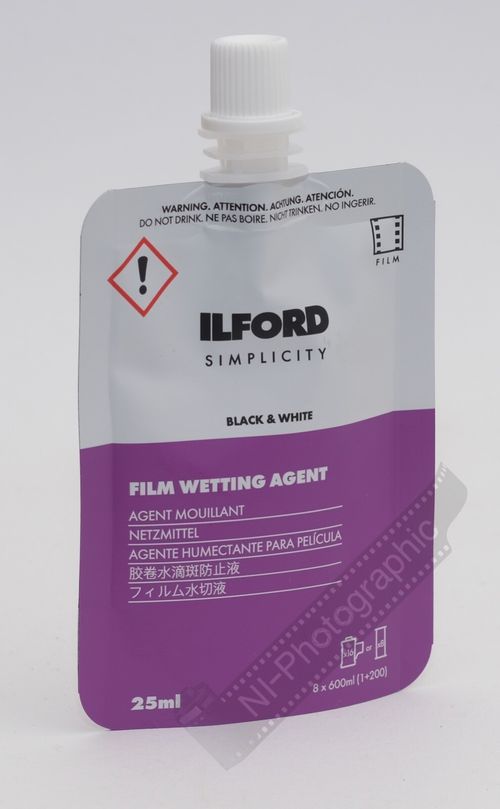 Ilford Wetting Agent 25ml Simplicity Single Pack FREE Postage — image 1