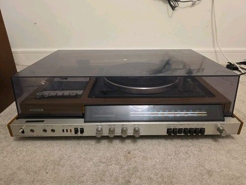 Sony HMK-40A Vintage Stereo Music System Record Player Cassette Radio – Read Des