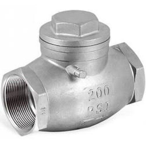 Stainless Swing Check Valve  :  Non-Return Valve  :  1/2" To 2"