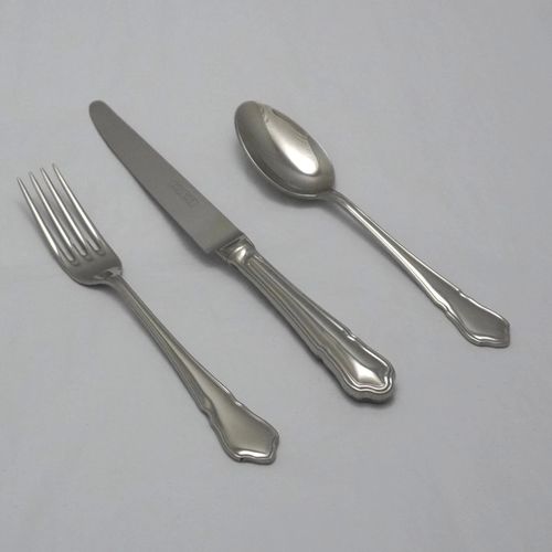 DUBARRY Pattern George Butler France Stainless Steel 44 Piece Canteen of Cutlery — image 3
