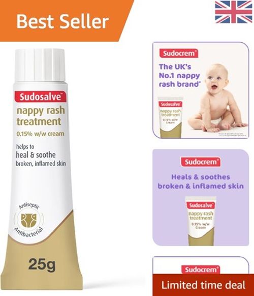 25g Sudosalve Nappy Rash Cream – Prevents Infections with Lavender Scent