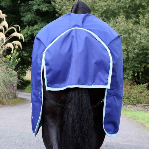 Ventomasta 0g Lightweight Standard Neck Turnout Rug Navy Blue — image 3
