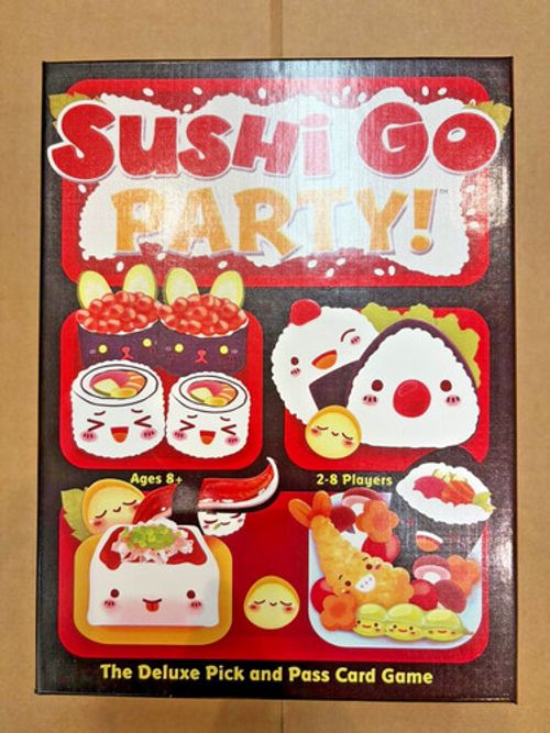Sushi Go Card Game - Sushi Go Party! The Pick&Pass Card Game, Family Fun Party