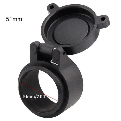 Rifle Scope Objective Lense Lid Lens Cover Flip Up Cap Quick Spring Protection
