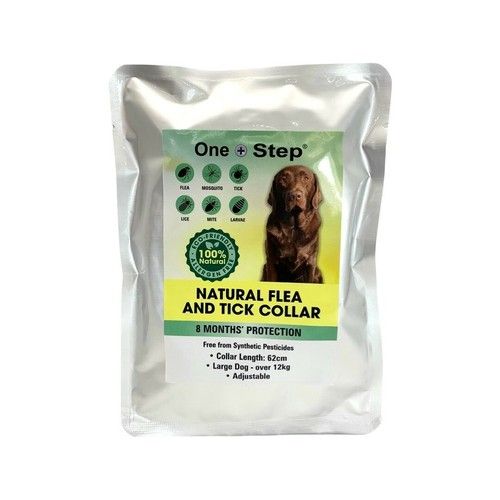 Flea Collar Dog | 8 Months Protection | All-Natural, Eco-Friendly | Sml/Lrg Size