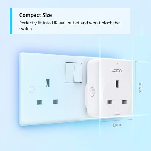 Tapo P100 2-Pack Smart Plug WiFi App Remote Control Alexa Google Home Away — image 2