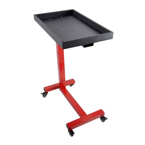 Adjustable Work Table with Wheels Mechanic Rolling Tool Tray Table for Garage UK — image 9