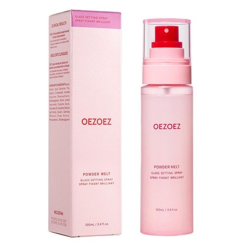 Powdered Glass Setting Spray Melt Hydrating, Ultra-Smooth Finish 3.4 Oz