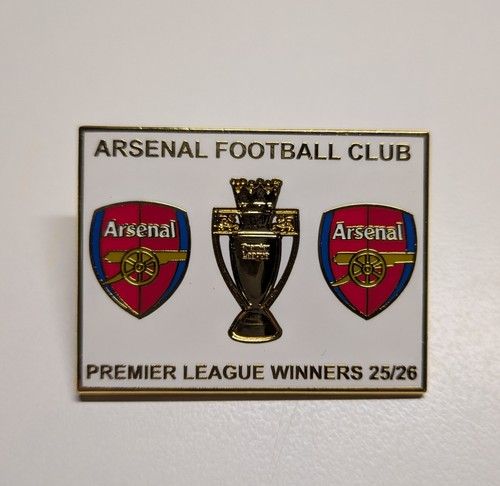 Arsenal Premier League Champions Badge