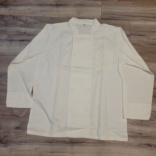 Winco Signature Chef's Jacket Medium White New