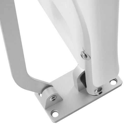 White Wall Mounted Folding Shower Seat, Shower Chair with Collapsible Legs Home — image 12