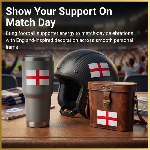 England World Cup 2026 Flag Stickers 20 St George Car Decor Decals — image 6