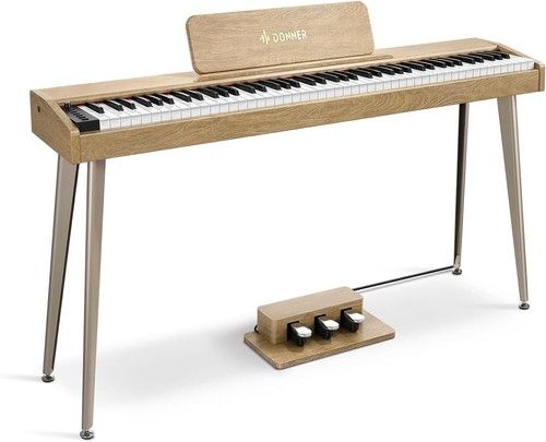 Donner DDP-60 88 Key Electric Digital Piano Keyboard 128 Voice 128 Tone Beginner