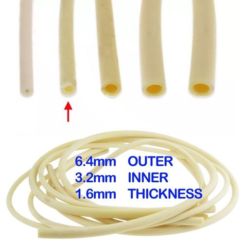 6.4mm TUBING REPLACEMENT SANTOPRENE PERISTALTIC ROTARY PUMP PINCH TUBE TUBING