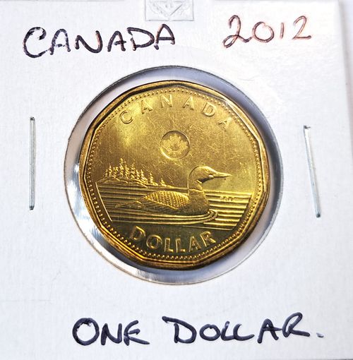 @@@ A SUPERB 2012 CANADA ONE DOLLAR @@@ — image 1