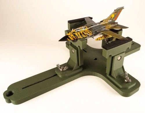 Model aircraft kit berth jig stand holder plane 1/48 1/72 1/144 kit Olive Green