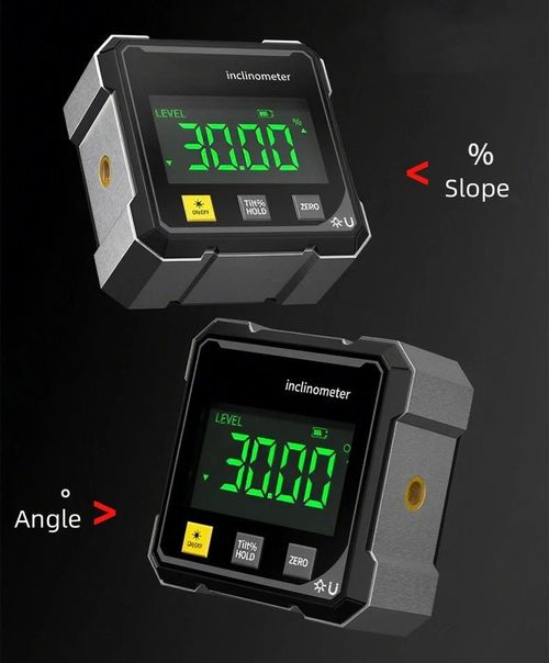 360° Magnetic Digital Angle Gauge Finder With Laser Inclinometer Level Meter UK — image 6