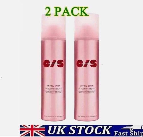 2pcs OS99 143ml ONE/SIZE On Til Dawn Mattifying WaterproofSetting Spray UK Stock