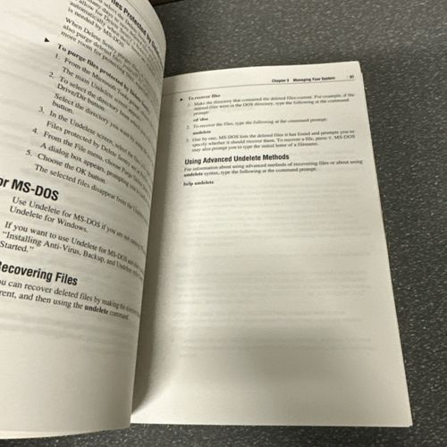 Vintage Microsft MS-DOS6 Operating System Plus Enhanced Tools User’s Guide 1993 — image 4