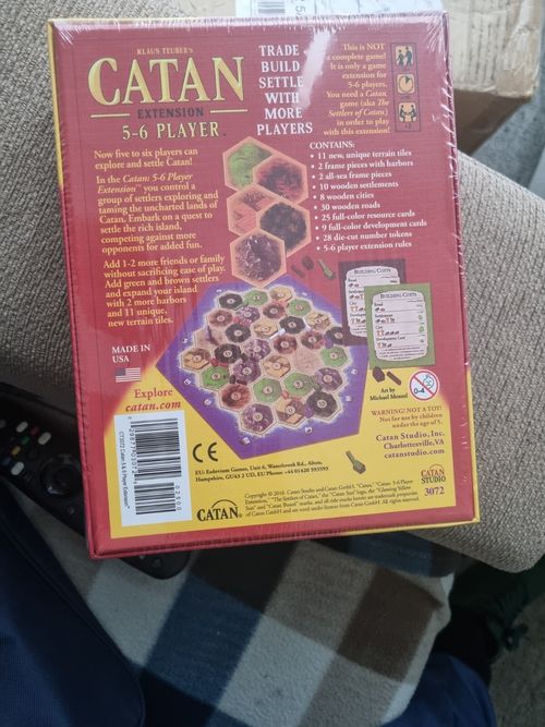 CATAN | Base Game 5-6 Player | Board Game EXTENSION | Ages 10+ | 3-6 Players — image 4