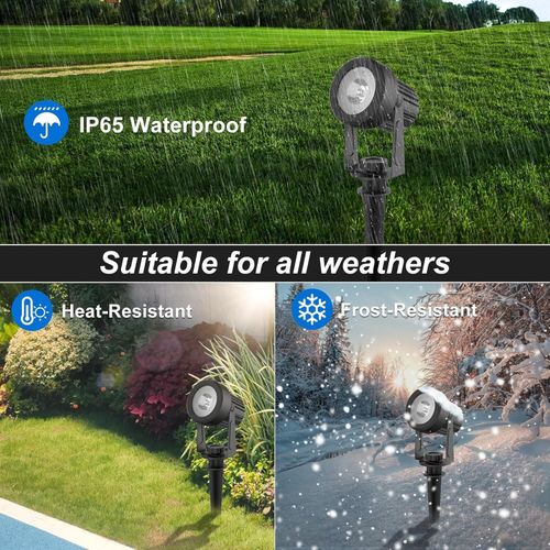 T-SUN Solar Powered Spot Lights LED Outdoor Wall Light Garden Landscape Lamps UK — image 5