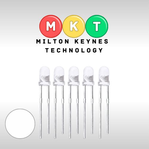 Ultra Bright LEDs 3mm 5mm White LED Diode Clear