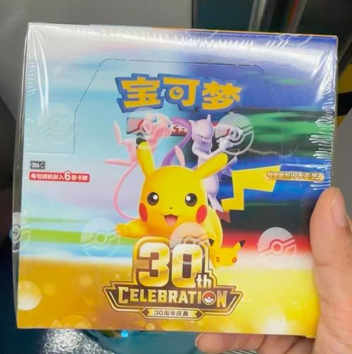 2026 TCG Pokémon 30th Anniversary Celebration 30thC-SCY01 Booster Box New Sealed — image 1