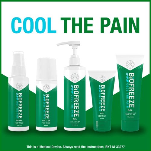 BioFreeze Long Lasting Pain Relief Gel Pump Menthol Cooling Muscle & Joint 473ml — image 9
