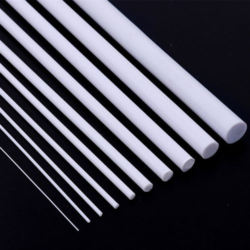 Ø1/2/3/4/5/6mm Solid ABS Plastic Pipe Round Rod Model Craft DIY Length 250mm new — image 4