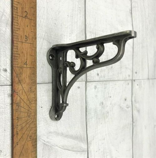 CAST IRON and HANDFORGED SHELF BRACKETS, 90+ STYLES ,  priced as single