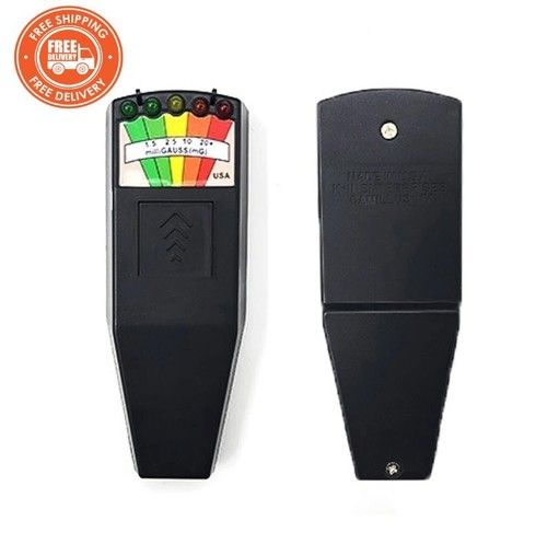 EMF Radiation Detector Gauss Meter Electromagnetic Field Tester 9V